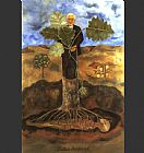 Frida Kahlo Canvas Paintings - Luther Burbank